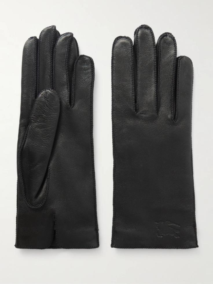 버버리 장갑 BURBERRY Debossed leather gloves 1647597332046225